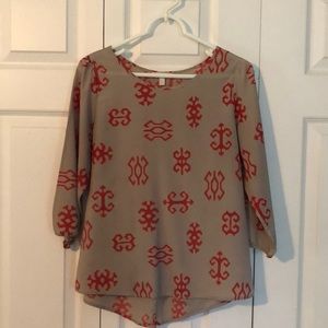 GB 3/4 Sleeve Blouse